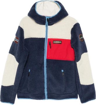 Napapijri Colour-block Fleece Jacket