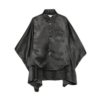 Comme Des Gar&ccedil;ons Camisa B012 - Blouses & Shirts - Mujer - Negro - S