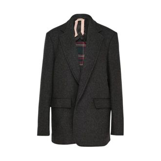 N&deg;21 Mujer, Chaquetas, Gris, Talla: L
