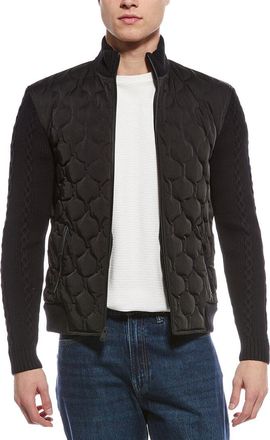 SIMKHAI Simkhai Dunn Quilted Wool-Blend Down Bomber Jacket