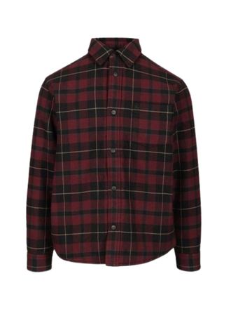 Carhartt Work in Progress Red Check-pattern Shirt