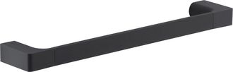 Gedy Gedy - Pi213514100 Pirenei Toallero 35 Cm Negro Mate - Ref: Pi213514101