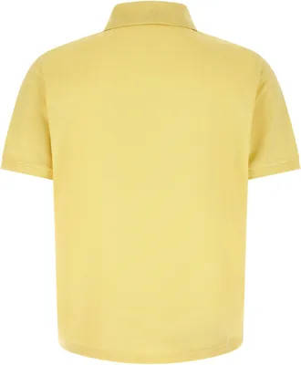 Saint Laurent Mens Bicolor Cotton Polo Shirt
