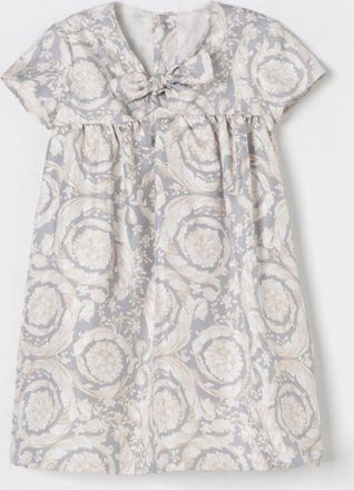 Versace Abito in seta a fantasia barocca Versace