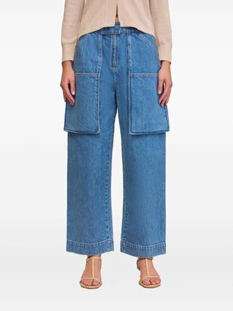 Cult Gaia Jeans in cotone - Blu