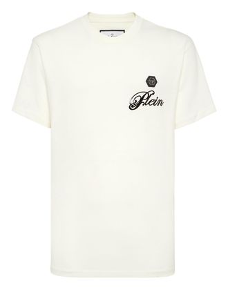 Philipp Plein T-Shirt Ronde Hals Ss Signature