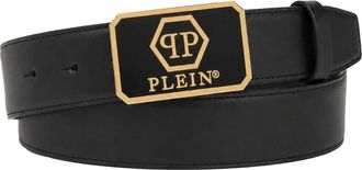Philipp Plein Belts - Heren - Riemen - Zwart - 110 CM - Accessoires
