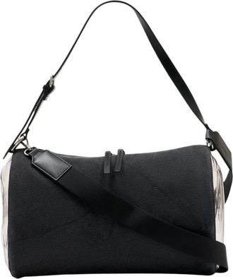 Diesel Cross Body Bags, unisex, Black, Size: ONE SIZE Load-D Shoulder Bag X