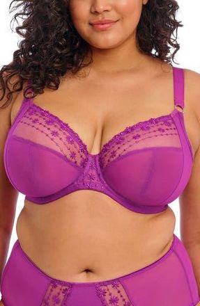 Elomi Matilda Full Figure Underwire Plunge Bra in Hollyhock at Nordstrom Rack, Size 40Hh (9D Us)