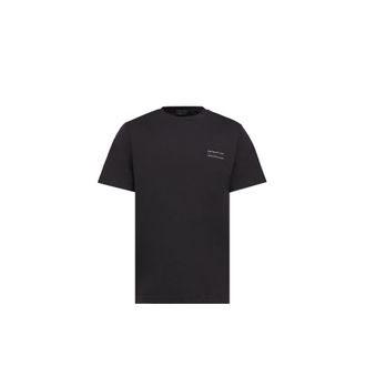 Moncler Moncler Logo Cotton Jersey T-shirt, Men, Black, Size: 3xl