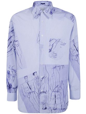 Paul Smith Shirt Easy Fit Mens S/C Easy Fit Shirt