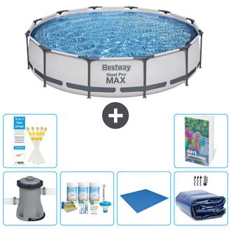 Bestway Piscina Bestway Steel Pro Max Redonda - 366x76 Cm - 7-piezas S289