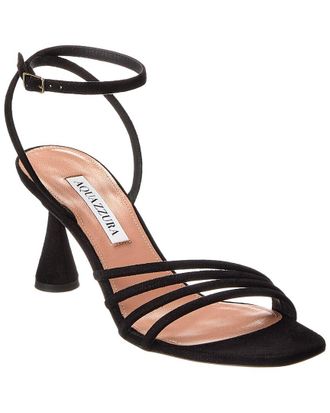 Aquazzura Latour 75 Suede Sandal