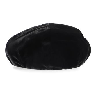Emporio Armani Liquid Velvet Beret - female - Emporio Armani - Accessories - Black - M/L - Accessories