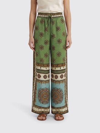 Alemais Contina Printed Viscose Palazzo Trousers