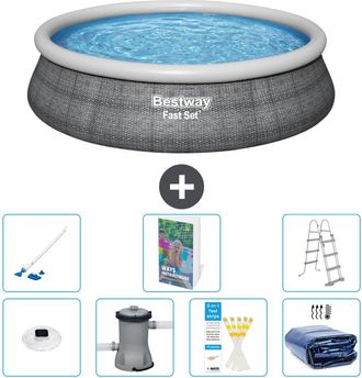 Bestway Piscina Bestway Fast Set Redonda - 457x107 Cm - 8-piezas S378