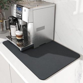 OEM Alfombrilla De Goma Absorbente Para Secar Platos Y Cafetera - Accesorios Para Caf&eacute; - Para Debajo De La Cafetera - Cafetera Espresso
