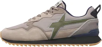 W6YZ Jet-M. - Heren - Sneakers - Grijs - 40 EU - Leer - Schoenen