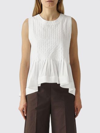 Meimeij Top smanicato Meimeij in misto cotone