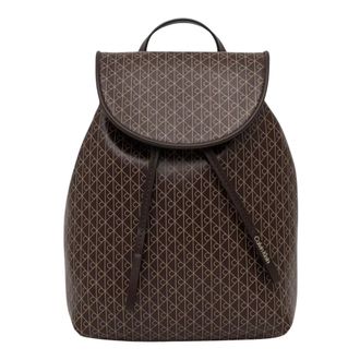 Calvin Klein Zainetto Mini Emblem - - Bags - Donna - Marrone - ONE SIZE