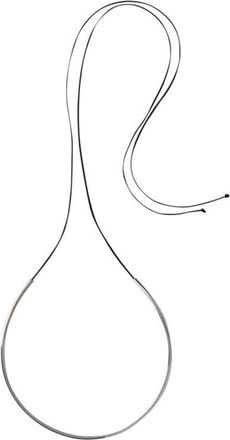 Annika Inez Tube Collar Necklace in Silver at Nordstrom