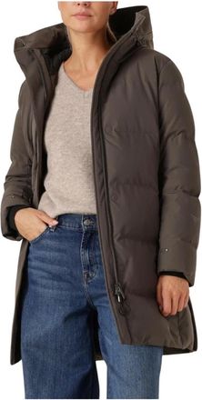 KRAKATAU Qw 539 Parka - Dames - Parka Jassen - Bruin - XS - Polyester - Jassen