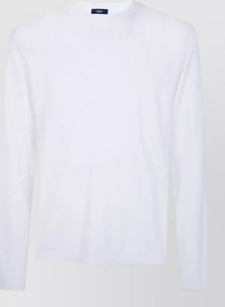 Herno long sleeve crew neck knit top