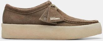 Clarks Mens Wallabee Cup Moc Toe Lace Up Moccasins - Brown - Size: 8.5