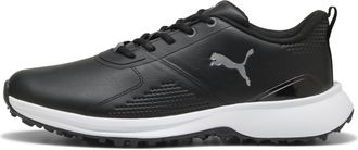 Puma Puma Mens Golf Shoe, Black/Silver, 10.5