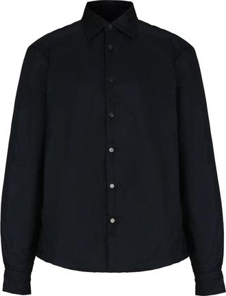 HUGO BOSS Luke Padded Overshirt - Heren - Casual Overhemden - Zwart - L - Polyester - Overhemden