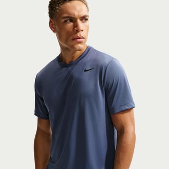 Nike Mens Dri-FIT Legend Fitness T-Shirt in Blue | DX0989-494