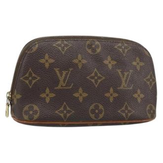 Louis Vuitton Pre-owned Monogram Pouch - Dames - Vintage Tassen - Bruin - ONE Size - Vintage