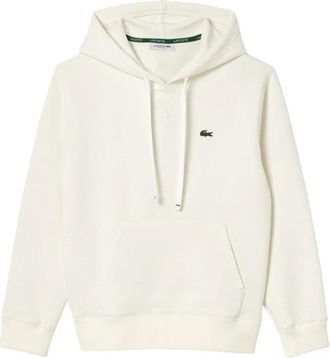 Lacoste Cr&egrave;me Hoodie voor Vrouwen Aw 24 - Dames - Hoodies - Beige - L - Hoodies & sweatvesten