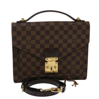 Louis Vuitton Borsa a mano vintage in tela Pre-owned - - Pre-owned - Donna - Marrone - ONE SIZE
