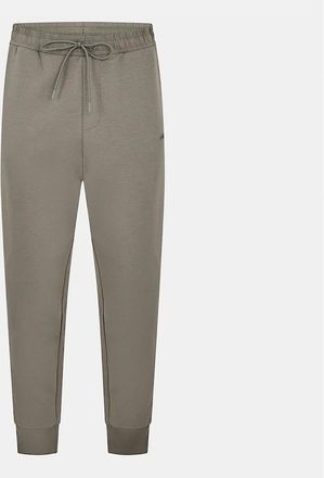 HUGO BOSS Mens Hadiko Joggers With Drawstring Waistband - Grey - Size: 35/34/32