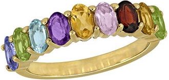 Rina Limor Gold-Plated Silver 2.19 Ct. Tw. Gemstone Ring
