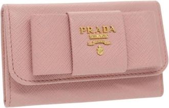 Prada Pre-owned Wallets, female, Pink, Size: ONE SIZE Pre-owned Wallet
