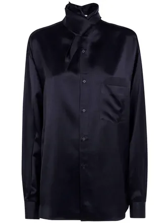 Darkpark Shirt Detachable Bow Meg