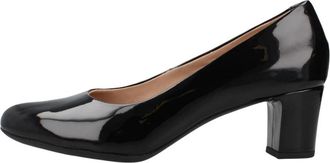 Geox D Umbretta A - Dames - Pumps - Zwart - 37 EU - Leer - Schoenen