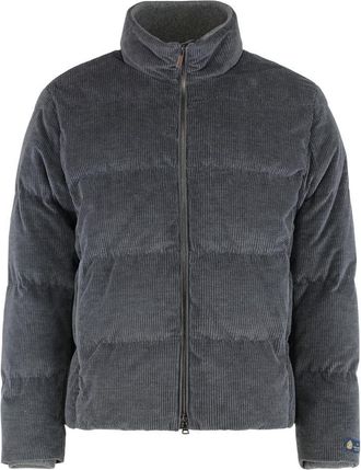 Paul & Shark Ultralight Down Jacket In Cashmere And Cotton
