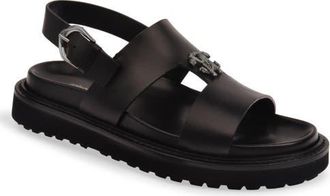 Roberto Cavalli Slingback Sandal in Black at Nordstrom, Size 13