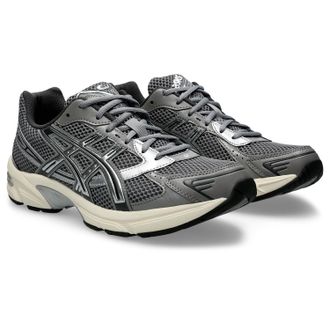 Asics Sneaker ASICS SPORTSTYLE GEL-1130, Damen, Gr. 37,5, grau (clay grau, pure silber), Synthetik, Textil, mehrfarbig, Schuhe Sneaker