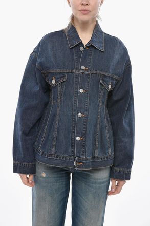 Balenciaga GARDE-ROBE Dark Wash Denim Jacket Balenciaga