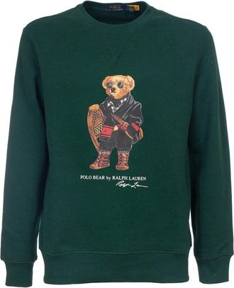 Polo Ralph Lauren Hoodies & sweatvesten, Heren, Groen, S, Katoen, Sweatshirts