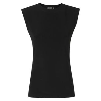 Norma Kamali Jersey Top - Dames - Tops - Zwart - Maat: XS Jersey