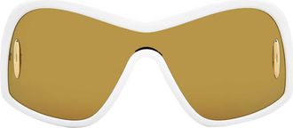 Loewe Brown Mirror Mask Unisex Sunglasses LW40131I 25G 135