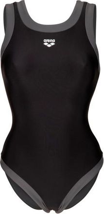 Arena Bold Lines Swimsuit Badeanzug f&uuml;r Damen | schwarz