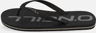 O'Neill Sandale ONEILL PROFILE LOGO SANDAL MEN LOW, Herren, Gr. 40, schwarz, Synthetik, Schuhe Sandale
