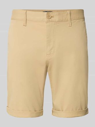 Tommy Jeans Slim Fit Chinoshorts aus Baumwoll-Mix in Beige, Gr&ouml;&szlig;e 29