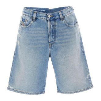 Diesel Denim Shorts, male, Blue, Size: W31 Regular Short